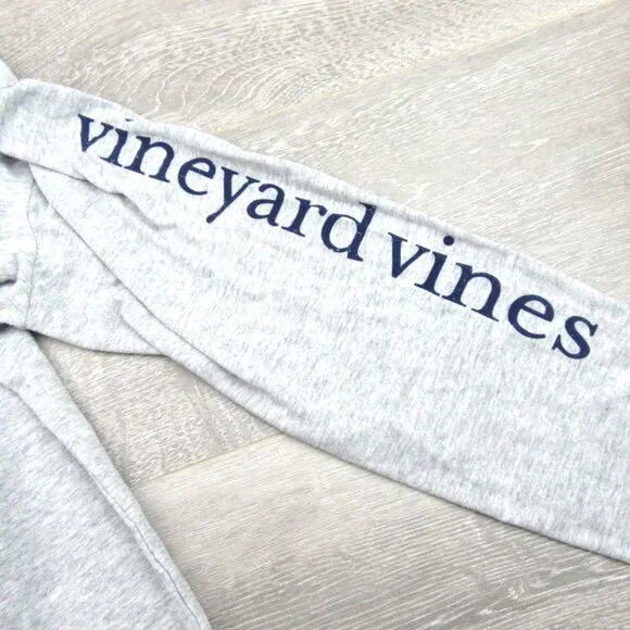 Vineyard Vines Graphic USA Hoodie Men's Size Medium Grey Heather Long Sleeve NEW - Picture 6 of 13
